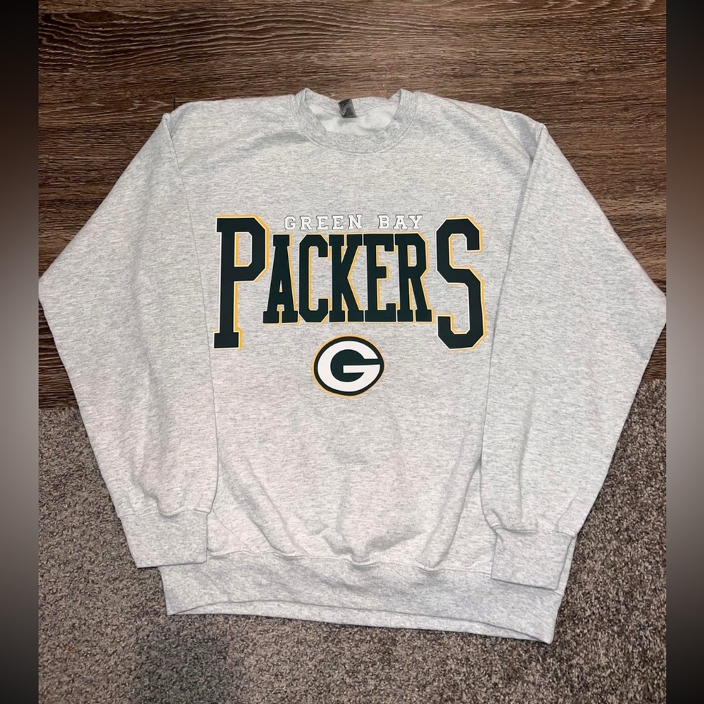 Green Bay Packers Gray Sweater